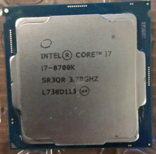 Processeur intel core 8700k - intel,