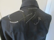 Belle chemise VERSACE noir en taille 40 homme