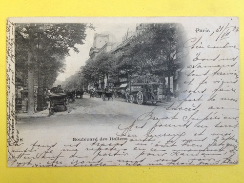Cpa paris transport - cpa,