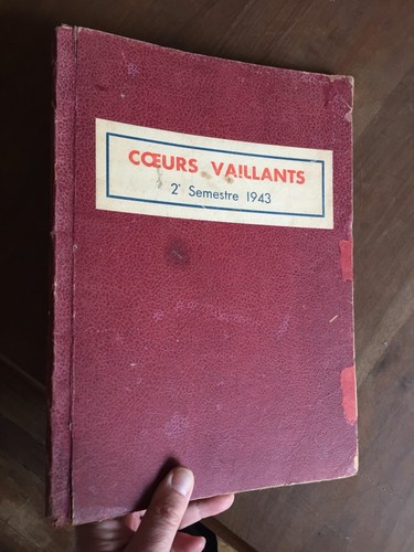 Revue coeurs vaillants - bd,