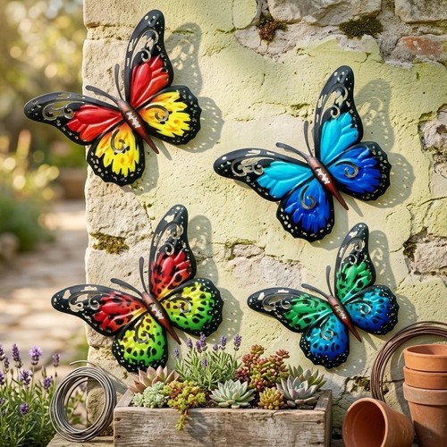 Décoration murale papillon - décoration, en