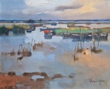Tableau peinture marine - peinture,