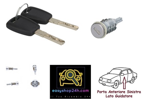 Serrure porte avant - de,
