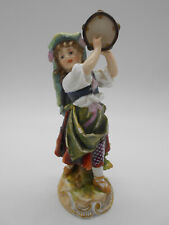 FIGURINE DANSEUSE AU TAMBOURIN