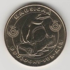 A 2006 TOKEN MEDAILLE MONNAIE DE PARIS -- 62 200 N°6 NAUSICAÄ / LE MANCHOT