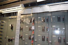 Plastic Ceiling Cover Industrial 10.5" x 11.2" CLEAR - can be used as divider 