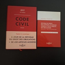 Code civil 2017, annoté