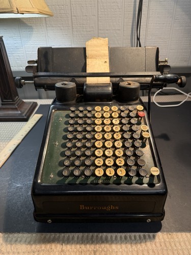 Vintage burroughs adding - burroughs,