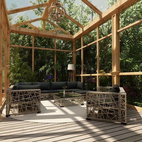 Mobilier jardin pcs avec - mobilier, de