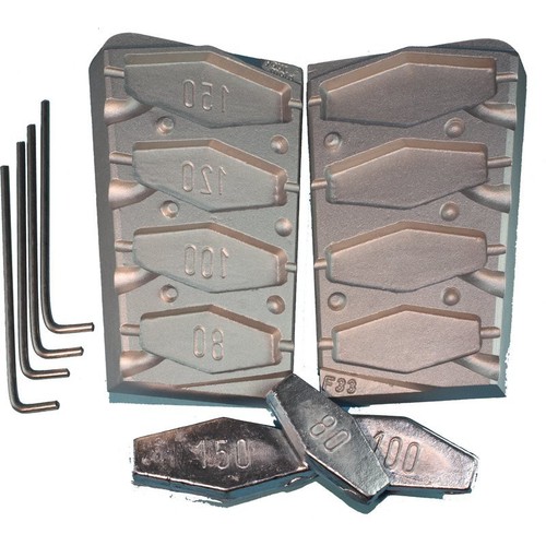 Moule plombs hexagonal perce - moule,