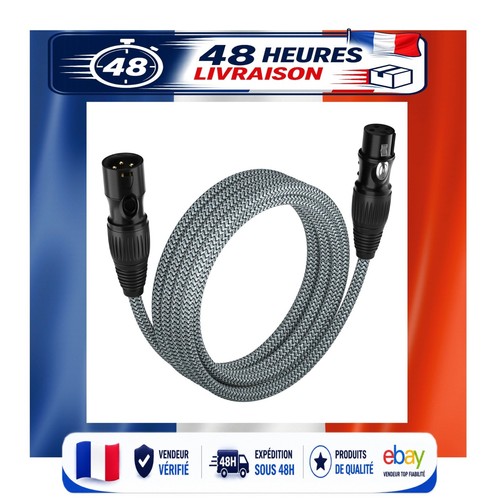Câble xlr microphone - 1,