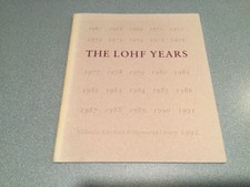 THE LOHF YEARS COLUMBIA RARE