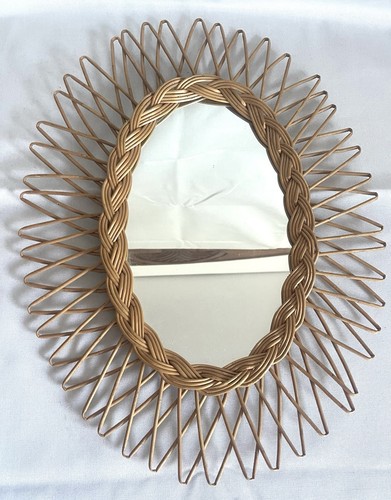 Grand miroir soleil osier - grand,
