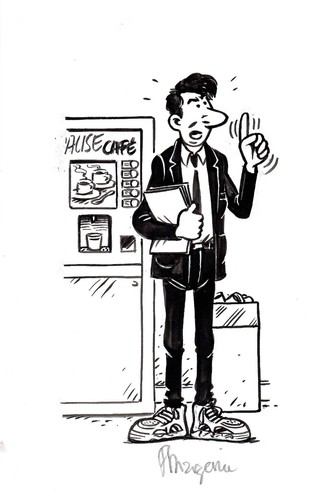 Dessin original pause - original,