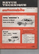 Opel Rekord E essence diesel berline break revue technique automobile RTA 1982