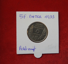 Deux pièces 5 Francs  BAZOR