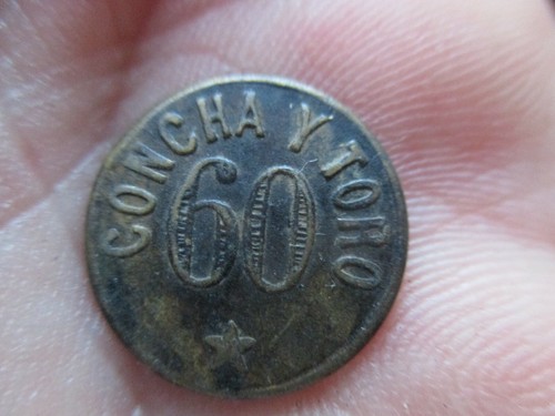 Rare ancien jeton vignoble - ancien,