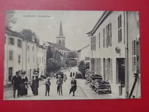 Cpa xertigny grande rue - cpa,