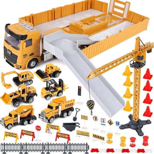 Lot camion construction jouet - lot,