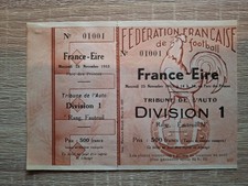 Billet Ticket Match Football