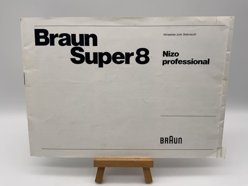 Braun nizo professional super - professional,