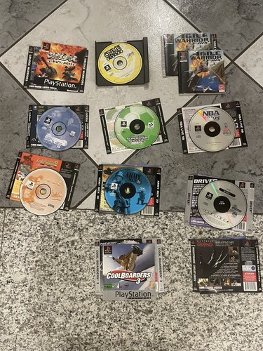 Lot jeux ps1 jaquettes - 7,