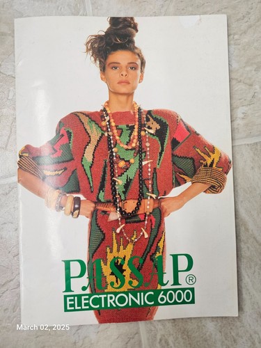 Passap e6000 knitting - e6000,