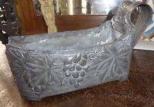 Porte bouteille de table en zinc 1900's