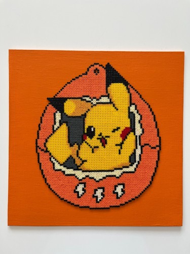 Pixel art perles - perles, repasser