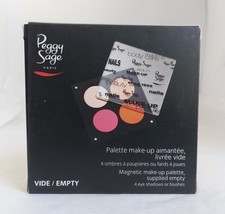 Peggy Sage - Palette Make-up Aimantée Vide (4 ombres/fards) - Ref. 000740