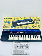 Vintage Casio SA-8 ToneBank Keyboard – 1992 – 100 PCM Tones / 30 Rhythms