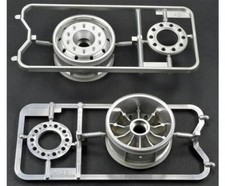 TAMIYA 1:14 Roues De Remorque (2) 30Mm Chromé Mat / 300056520