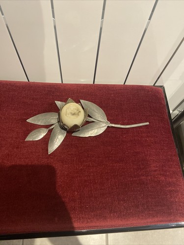 Rare ancien fleur métal - fleur,