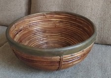 Grande Coupe En Rotin Gabriella Crespi