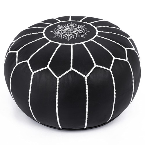 Premium moroccan leather - premium, pouf