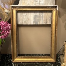 Cadre Époque Empire, Belle Dorure, XIX Ème s