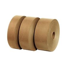 LOT DE 3 ROULEAUX KRAFT GOMME 60 M/M X 200 M 80 GRS - ENCADREMENT MEUBLE CARTON