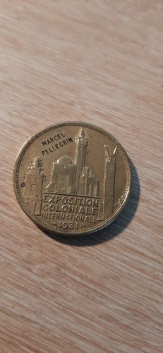Médaille exposition coloniale - mÉdaille,