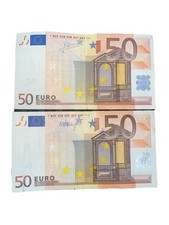 2BILLET DE BANQUE DE 50 EUROS
