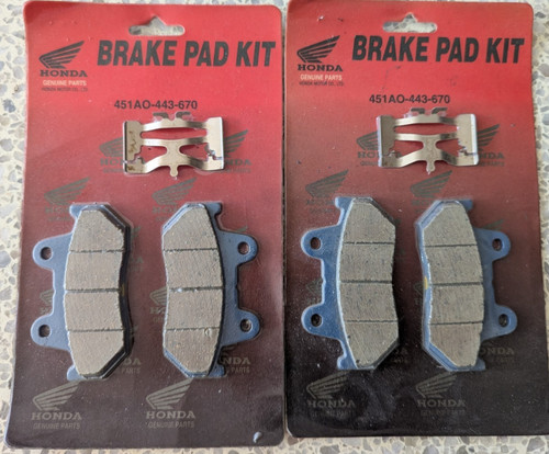 Two honda genuine - honda, brake