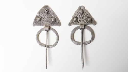 Ancienne paire fibules - ancienne,