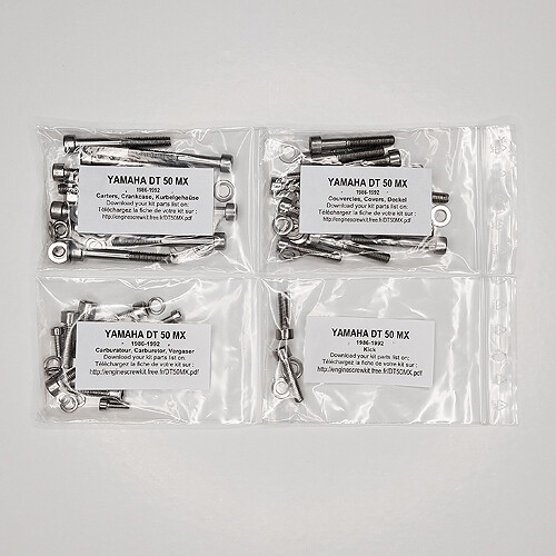 Yamaha 1986 1992 kit - dt, 50