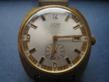 EXCLUSIF / RARE  -- Montre à guichet Strato bracelet Fixoflex