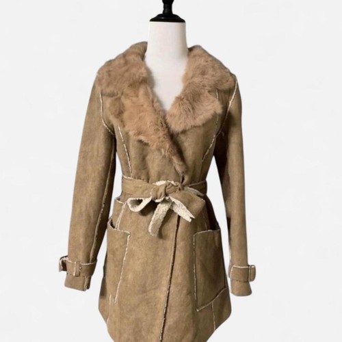 Manteau marron pour femme - , avec