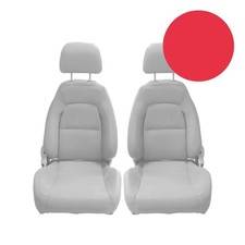 Housse de sièges avant cuir rouge compatible Mazda MX5 NA1989-1997- CA0304