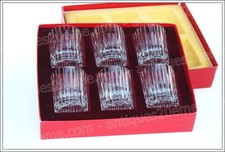 Coffret de 6 verres à whisky en cristal de Baccarat Harmonie - Whiskey tumblers