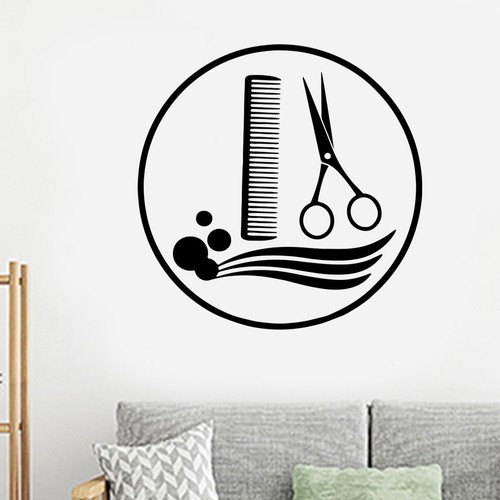 Waterproof decor for barber - waterproof,