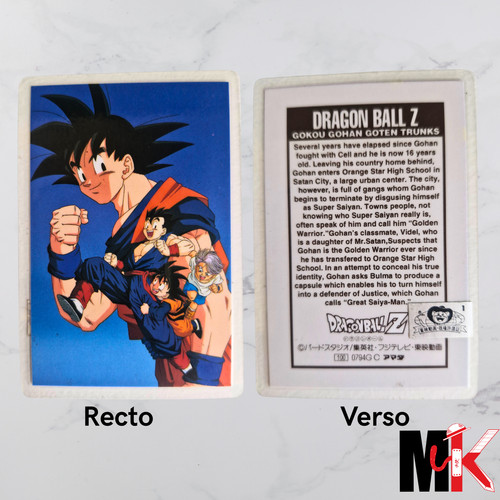 Dragon ball carte - rami,