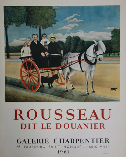 Affiche art douanier - [affiche,