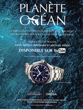 Publicité Advertising 068  2014    montre Omega  seamaster Planet Ocean